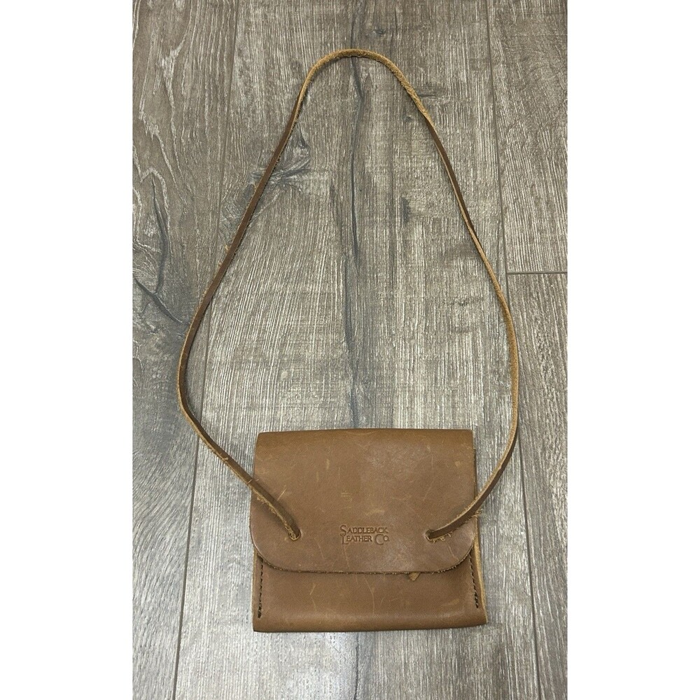 Saddleback Leather Co Pouch Coin 4.5” X 5”